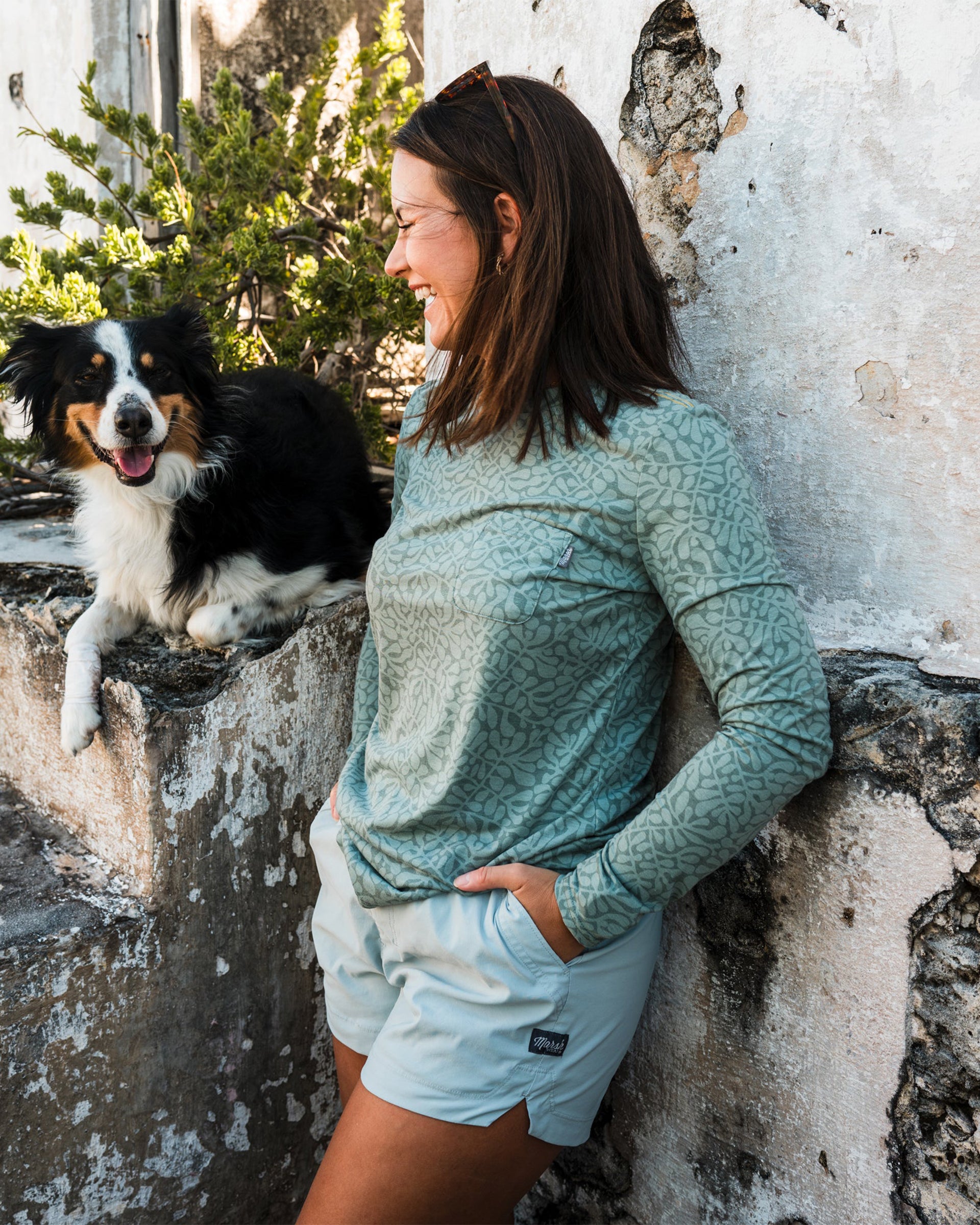 Marsh Wear Women's Buxton Tech Hoodie - Lily Pad