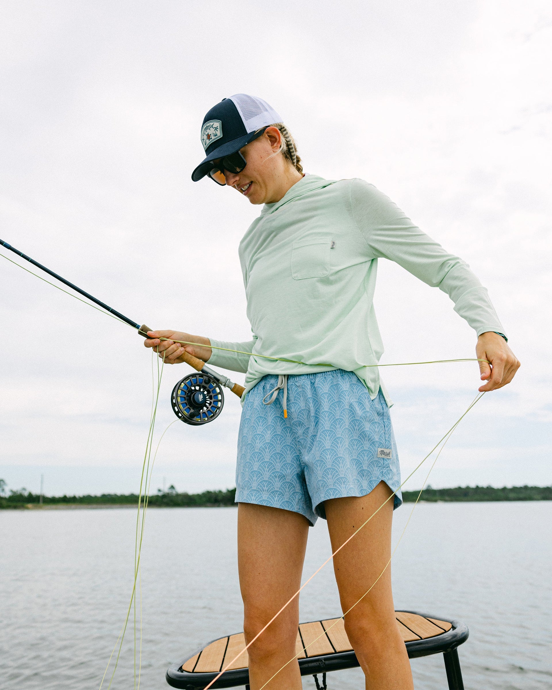 Marsh Wear Women's Buxton Tech Hoodie - Ambrosia Heather