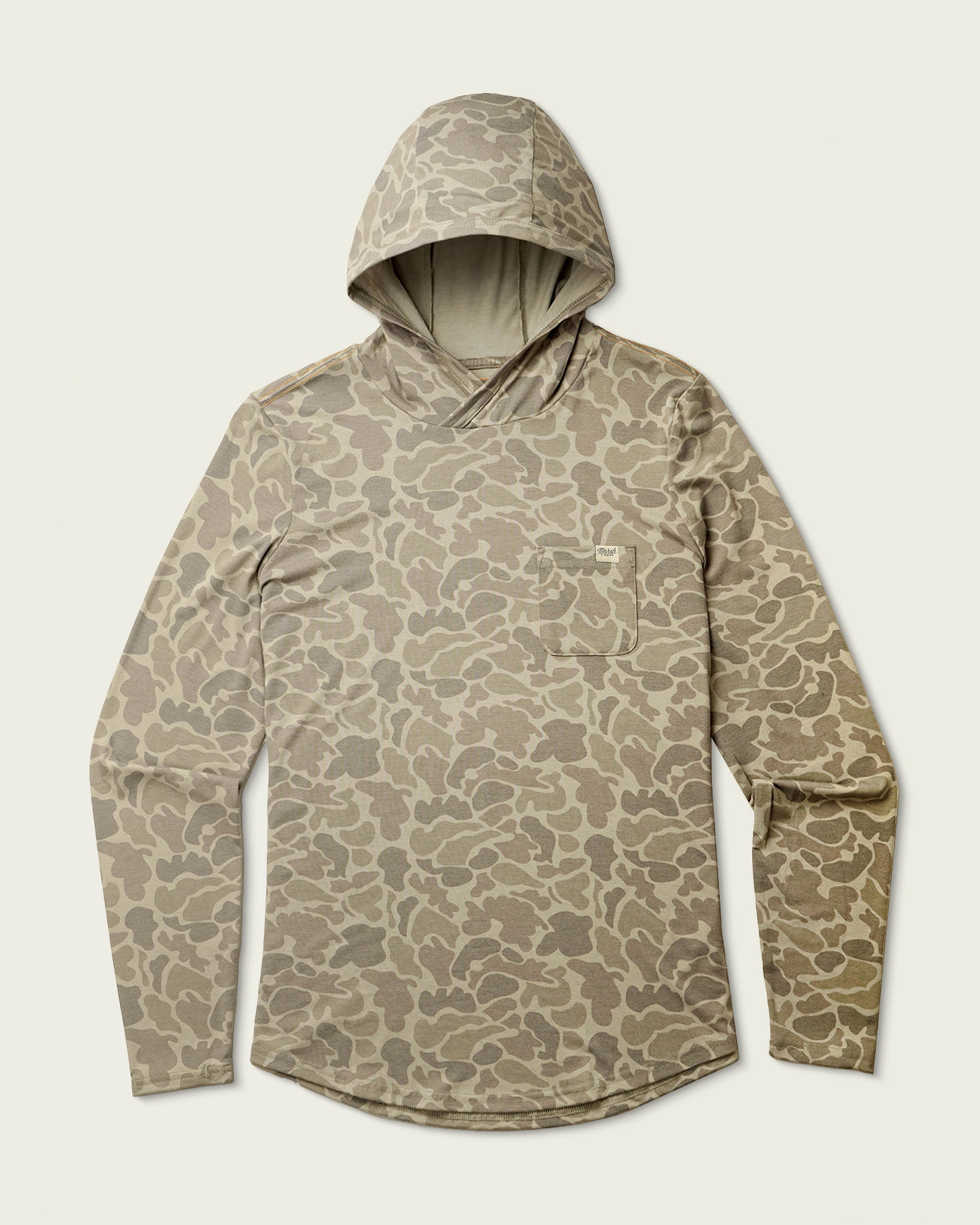 Marsh Wear Women's Buxton Tech Hoodie - Khaki Mallard Camo