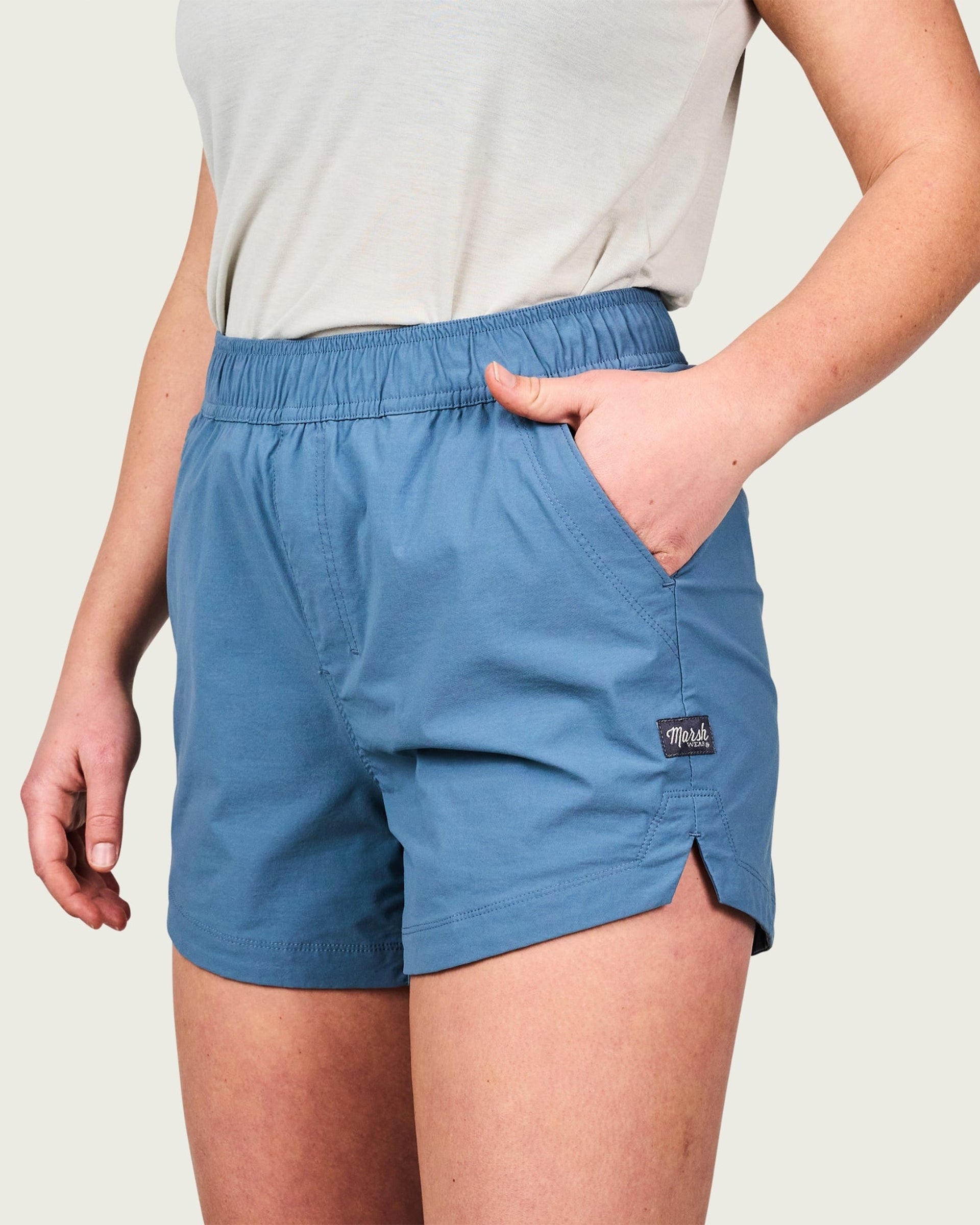 Marsh Wear Women's Prime Short - Bluefin