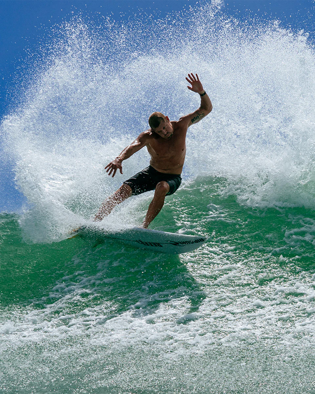 FCS II Mick Fanning Glass Fibre Fusion Tri Fin