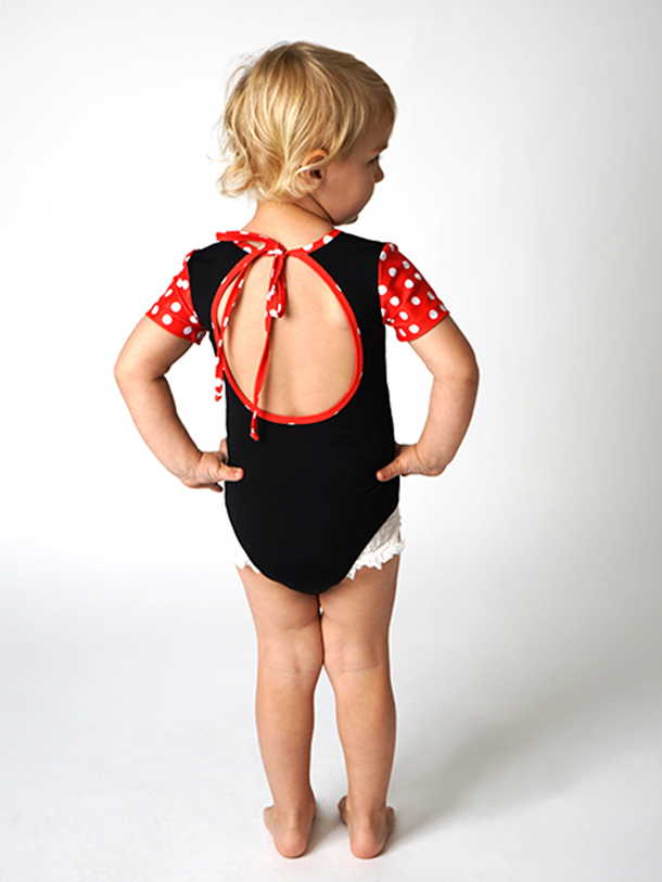 JS Swim Girl's (2-7) Luna One Piece Swimsuit - Minnie Mouse