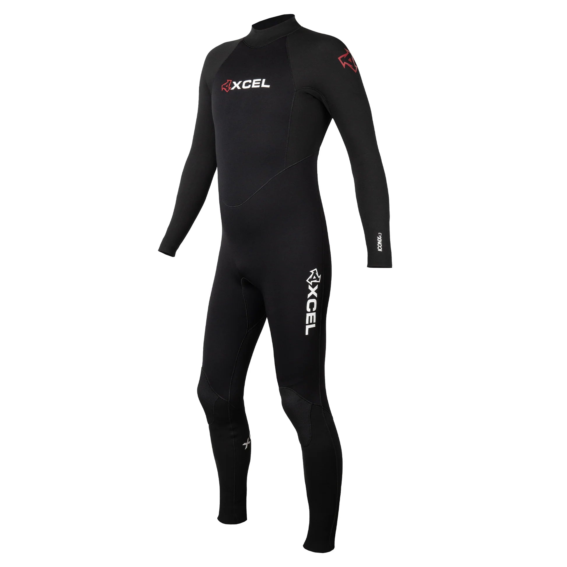 Xcel Men's 3/2mm IconX Back Zip Fullsuit - Black