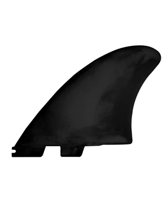FCS II Modern Keel Twin Set Surfboard Fins-Black