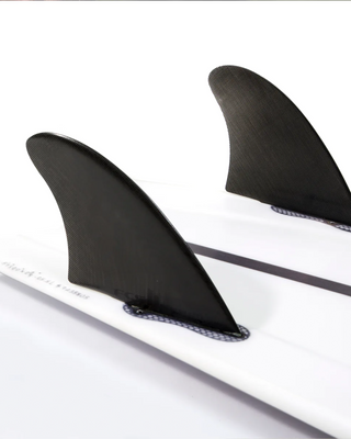 FCS II Modern Keel Twin Set Surfboard Fins-Black
