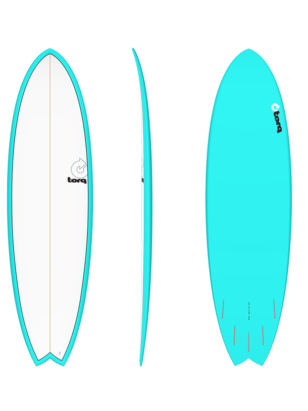 Mod Fish TET Tech Surfboard-Miami Blue