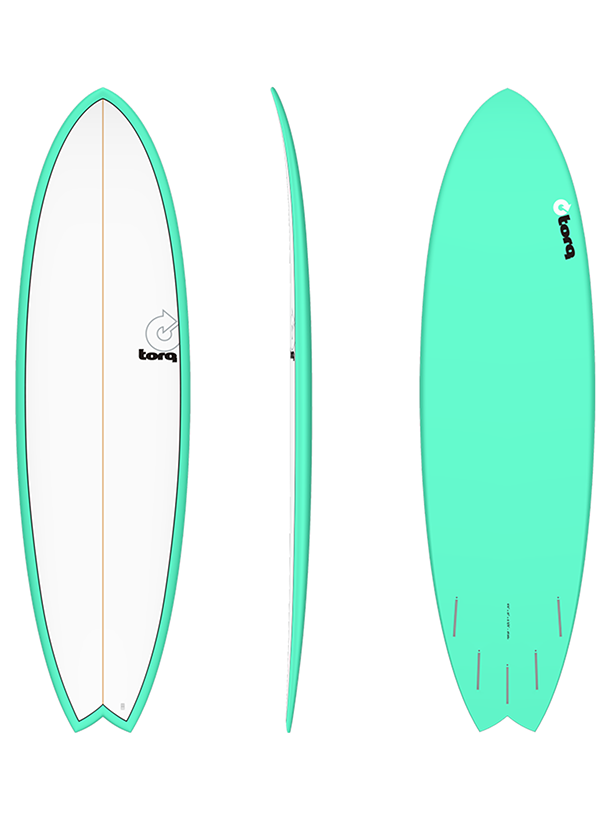 Mod Fish TET Tech Surfboard-Sea Green