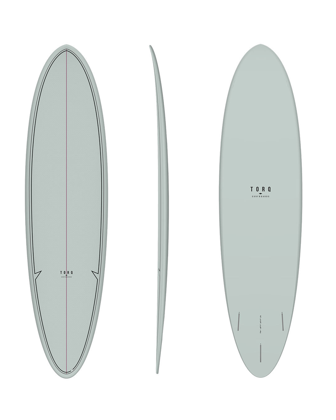 Torq TET Mod Fun Surfbooard- Gray Pattern