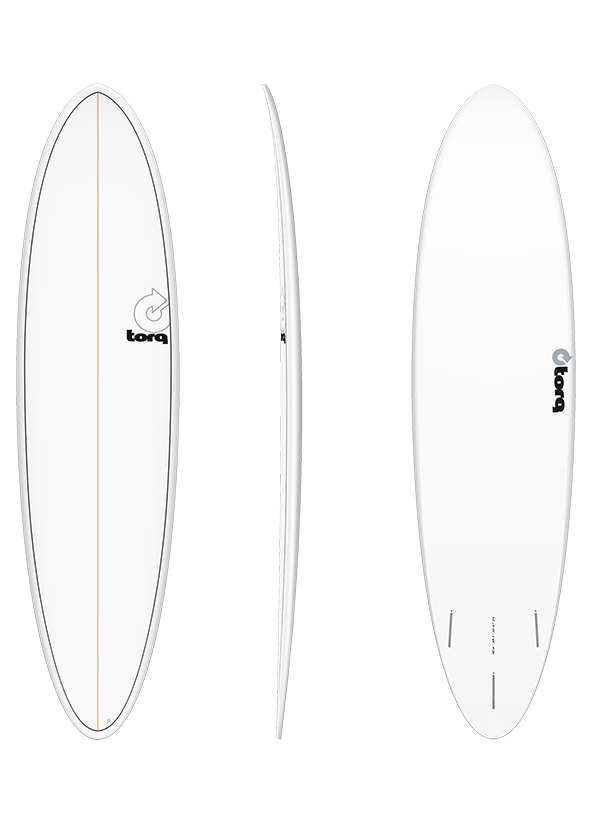 Torq TET Mod Fun Surfbooard- White