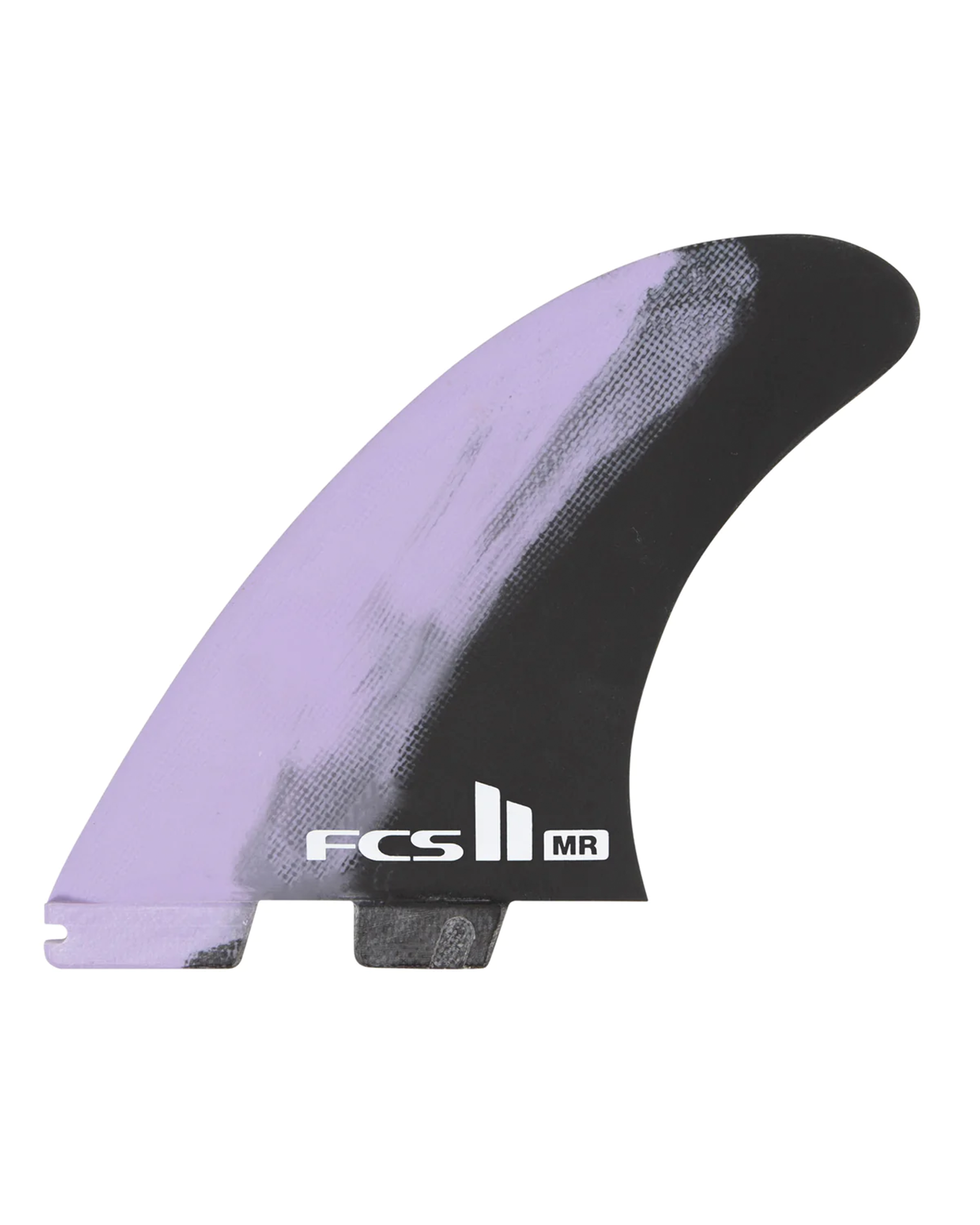 FCS II Mark Richards Twin + Stabiliser Surf Fins-Lavender/ Black