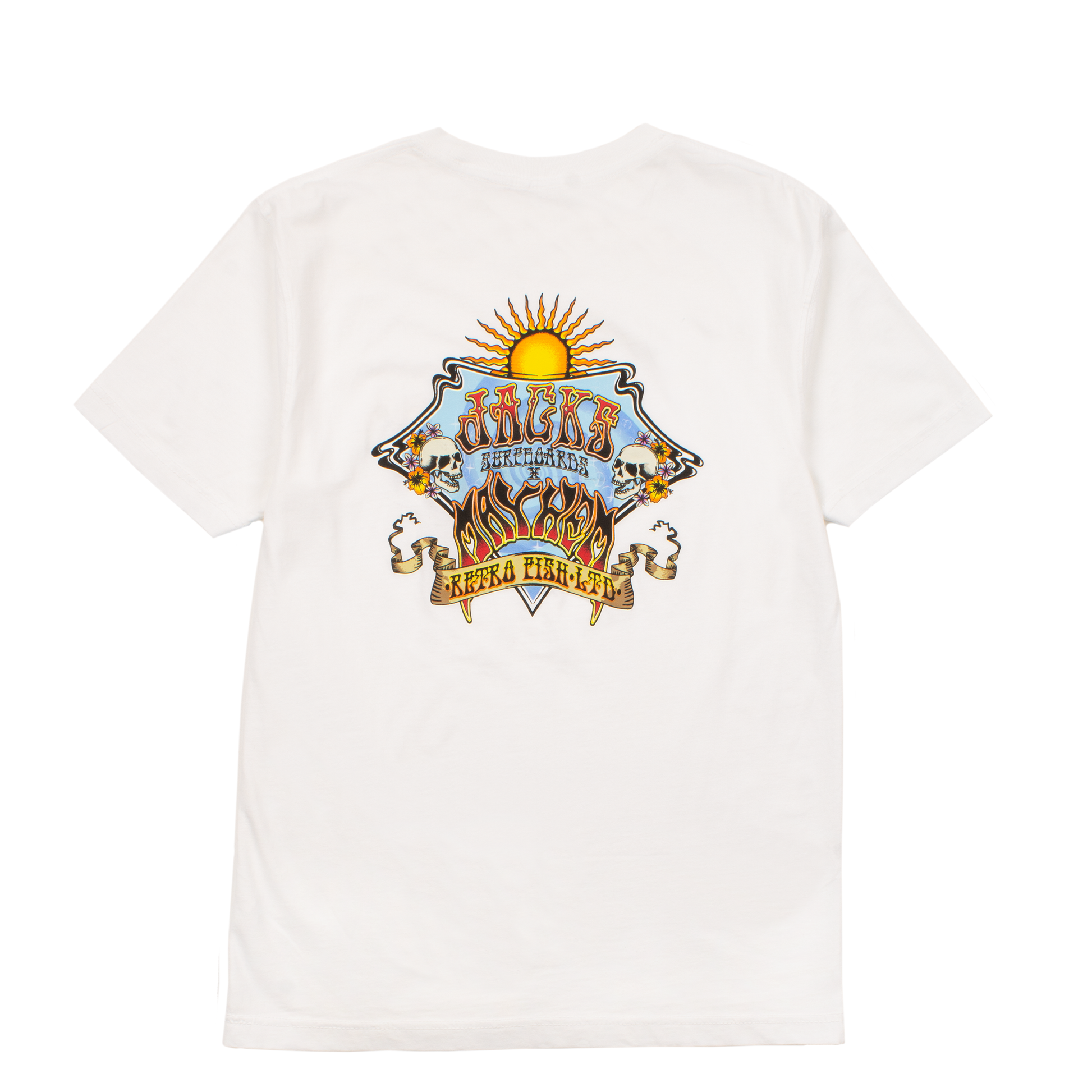 Jack's Mayhem Collab Tee-White