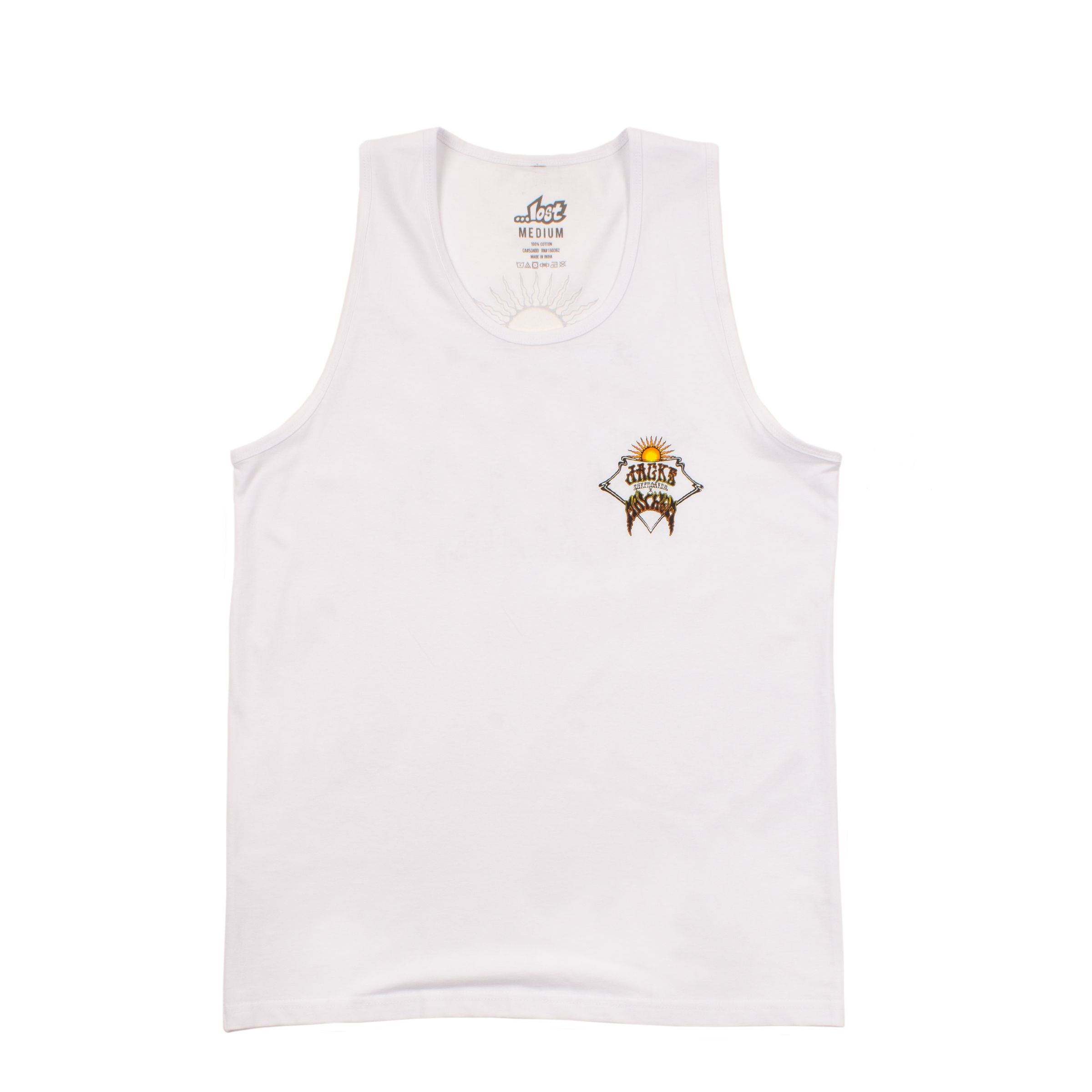 Jack's Mayhem Collab Tank-White