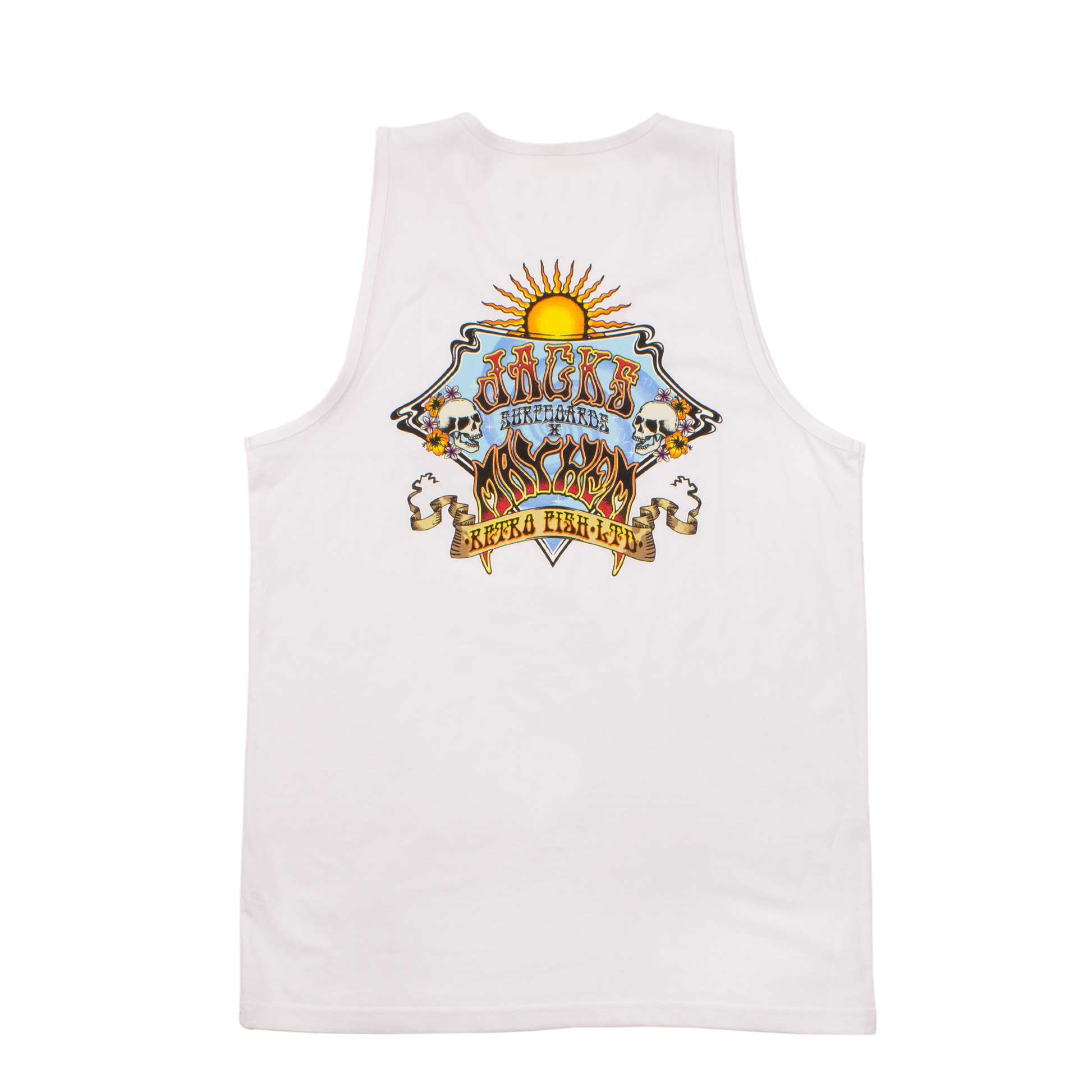 Jack's Mayhem Collab Tank-White