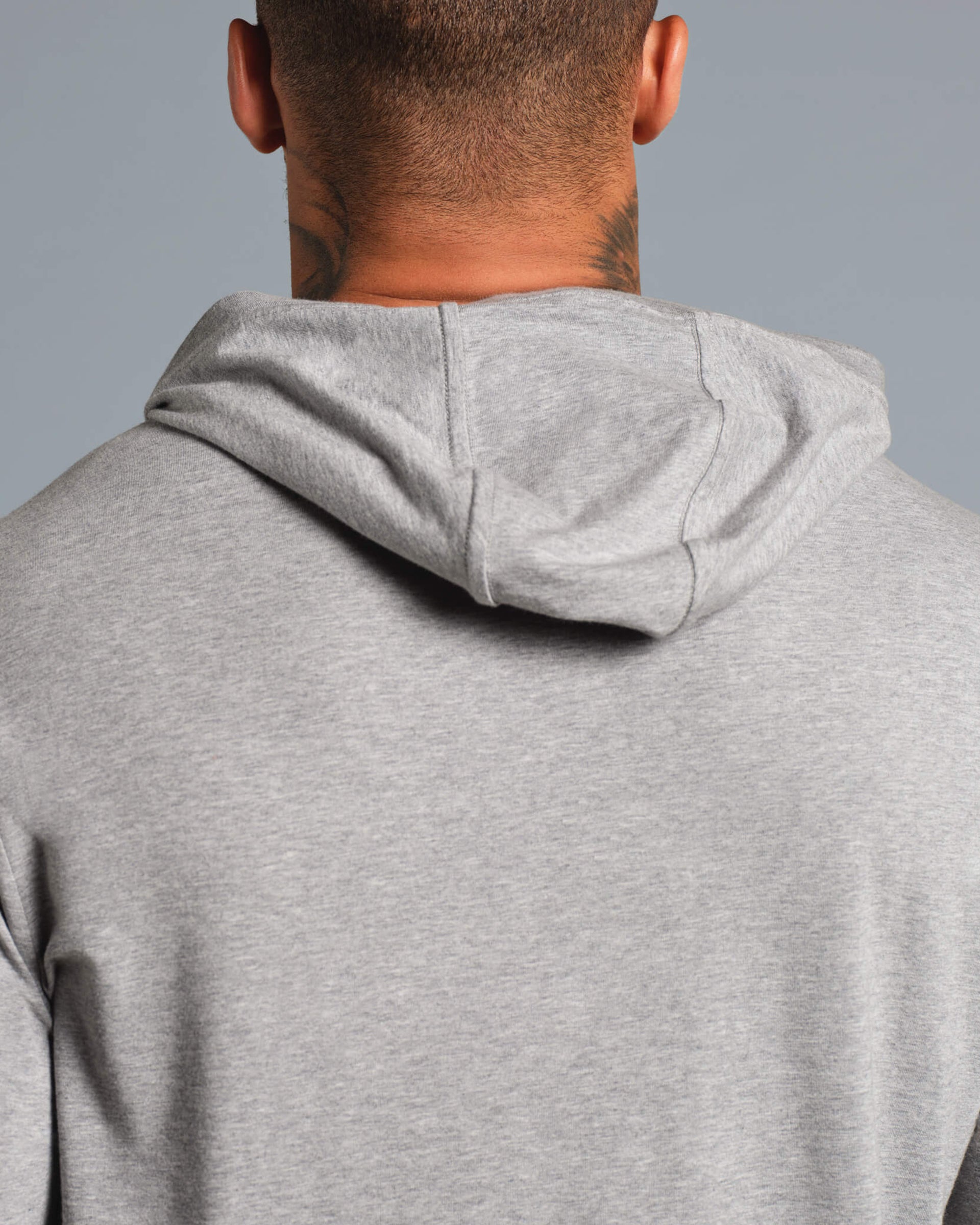 Municipal Enduro Stretch Long Sleeve Hooded T-Shirt - Athletic Gray