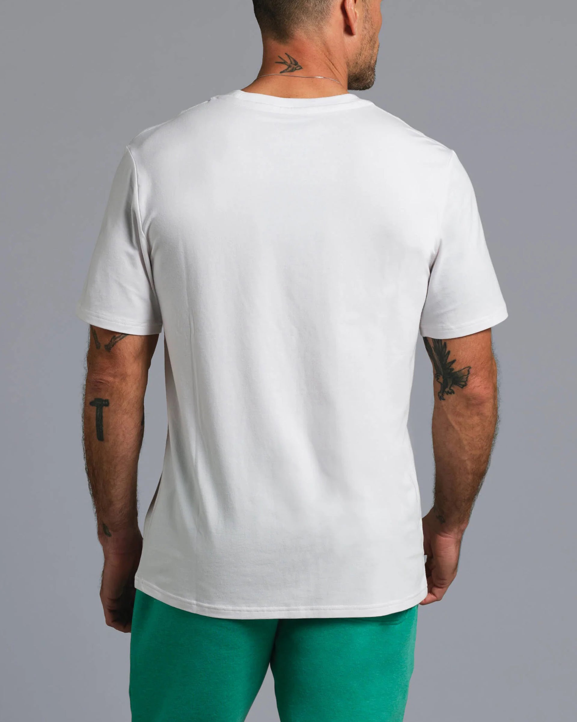 Municipal Enduro Stretch Short Sleeve T-Shirt - White