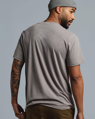 Municipal Origin Superblend Short Sleeve T-Shirt - Athletic Gray/Natural Heater