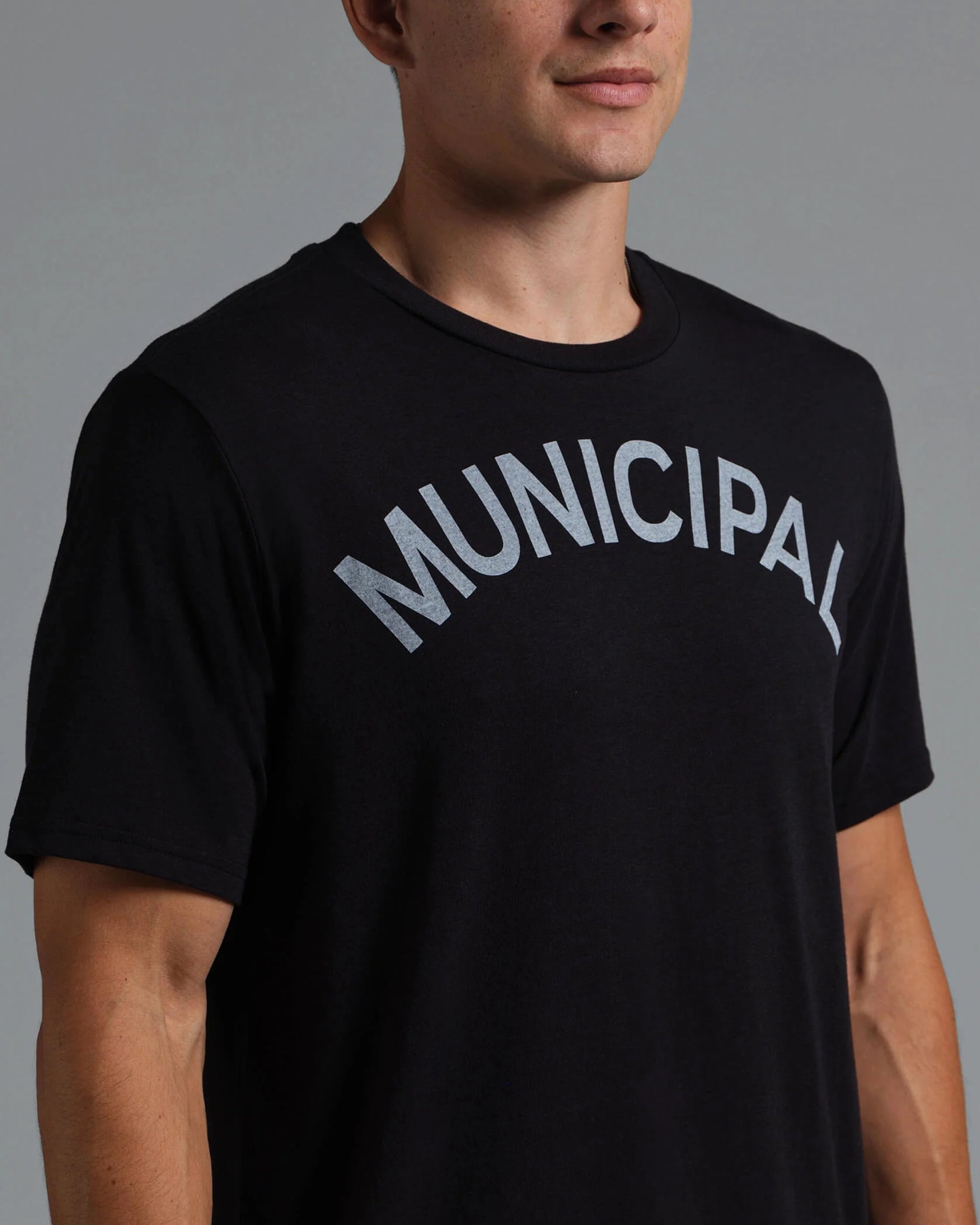 Municipal Origin Superblend Short Sleeve T-Shirt - Black