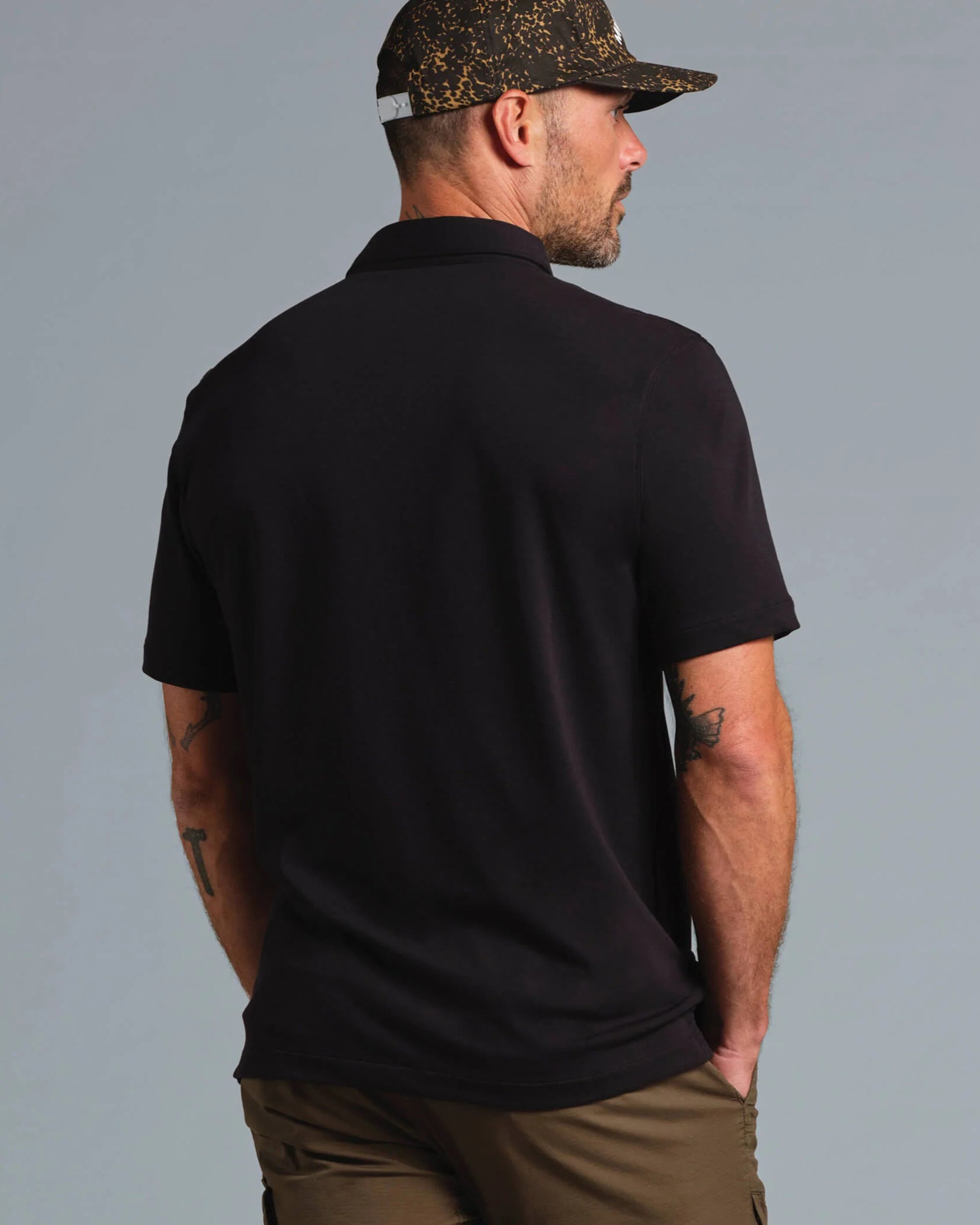 Municipal Sportcross Polo - Black