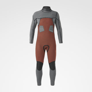 Picture Men's 4/3mm Equation Flex Skin Front Chest Zip Fullsuit Wetsuit - BLACK