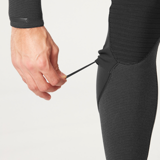 Picture Men's 4/3mm Equation Flex Skin Front Chest Zip Fullsuit Wetsuit - BLACK