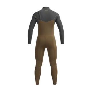Picture Men's 4/3mm Equation Flex Skin Front Chest Zip Fullsuit Wetsuit - DARK ARMY GREEN