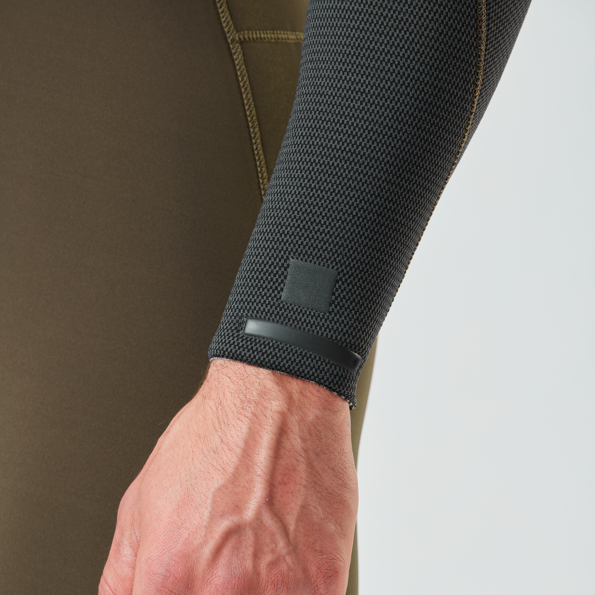 Picture Men's 4/3mm Equation Flex Skin Front Chest Zip Fullsuit Wetsuit - DARK ARMY GREEN