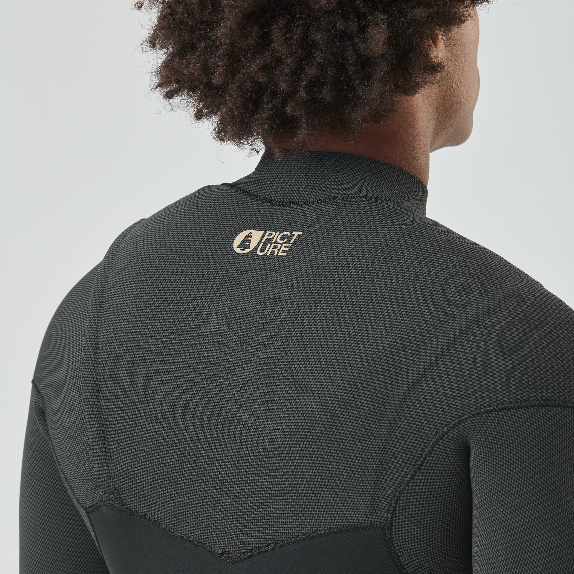 Picture 3/2mm Equation Flex Skin Front Chest Fullsuit Wetsuit - BLACK