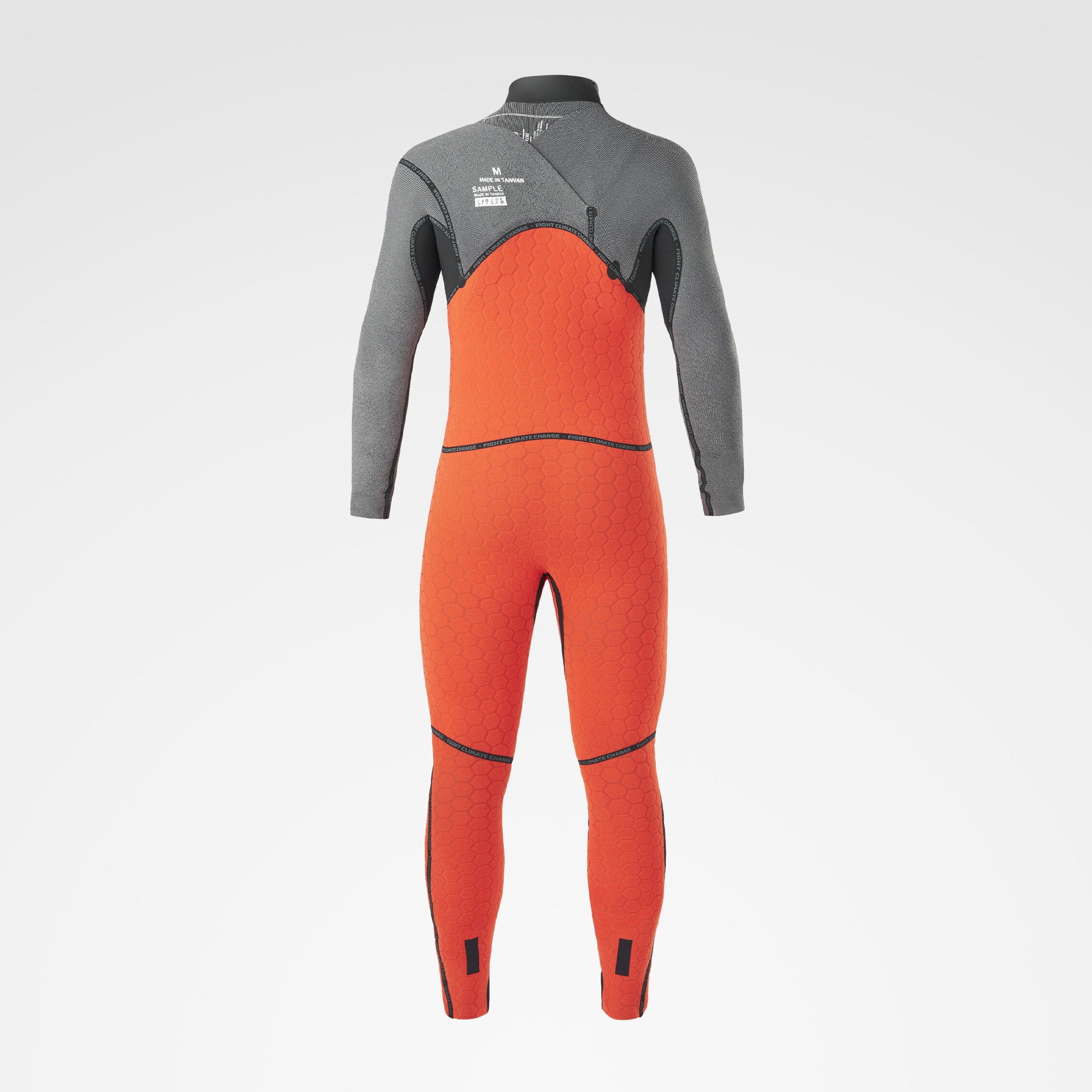 Picture 4/3mm Dome Front Chest Zip Fullsuit Wetsuit - BLACK