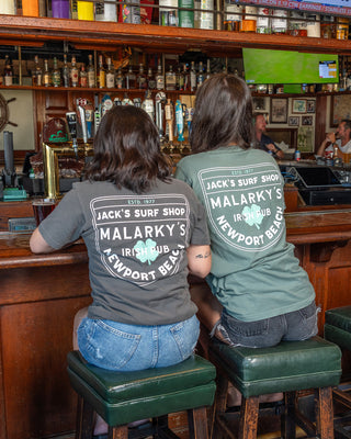 Malarkys S/S Tee - Charcoal