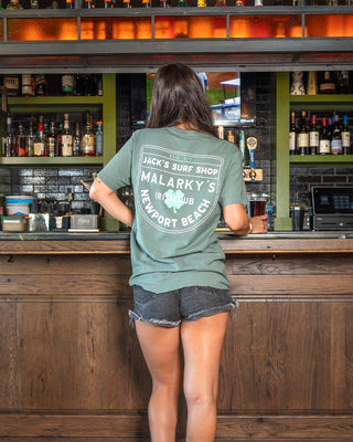 Malarkys S/S Tee - Light Green