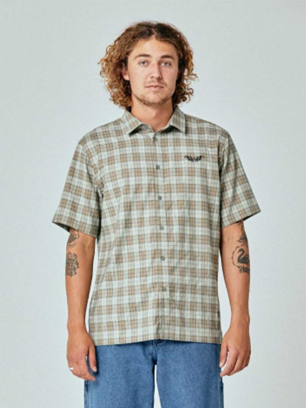 Former Men's Manners Checkered Short Sleeve T-Shirt