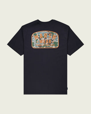 Marsh Wear Men's Alton Camo S/S T-Shirt - Black