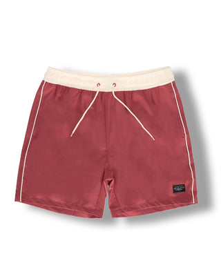Danielle Brown Matt 15" Boardshorts - Raspberry