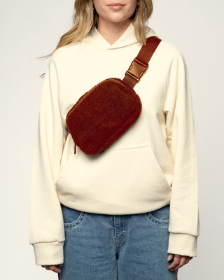 Zamin Chic Fuzzy Anywhere Belt Bag