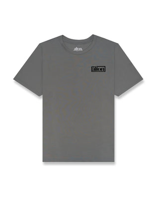 Logo box S/S Tee - Blue Storm