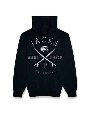 Bus Stop Classic Pullover Hoodie - Black
