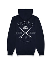 Bus Stop Classic Pullover Hoodie - Navy