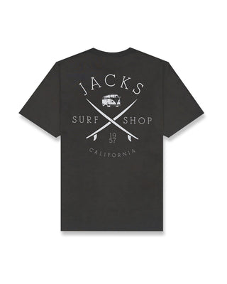 Bus Stop CF (Classic Fit) S/S Tee - Charcoal
