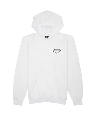 Retro Lam Classic Pullover Hoodie - White