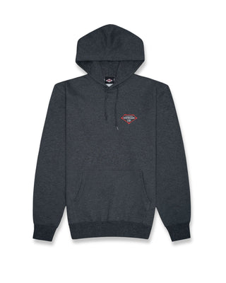 Retro Lam Classic Pullover Hoodie - Charcoal Heather