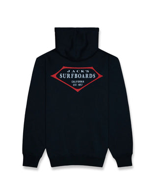 Retro Lam Classic Pullover Hoodie - Black