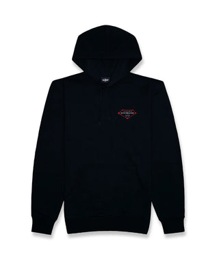 Retro Lam Classic Pullover Hoodie - Black