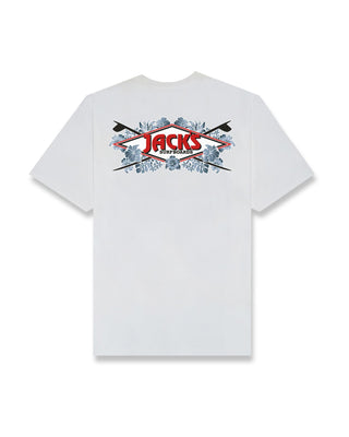 Plate Lunch CF (Classic Fit) S/S Tee - White