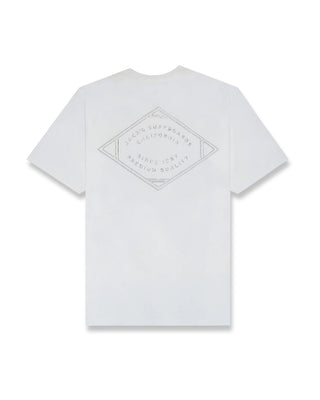 Carbon CF (Classic Fit) S/S Tee - White