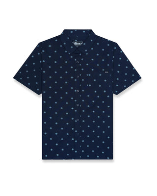 Alton Estero S/S Woven Shirt - Navy