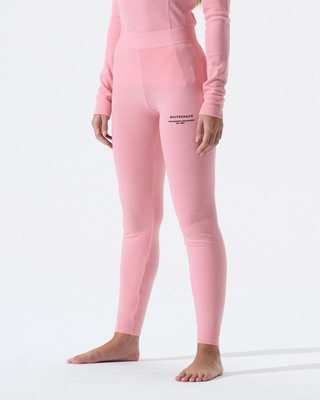 Whitespace Women's Merino Baselayer Bottoms - Pink Icing