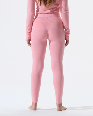 Whitespace Women's Merino Baselayer Bottoms - Pink Icing
