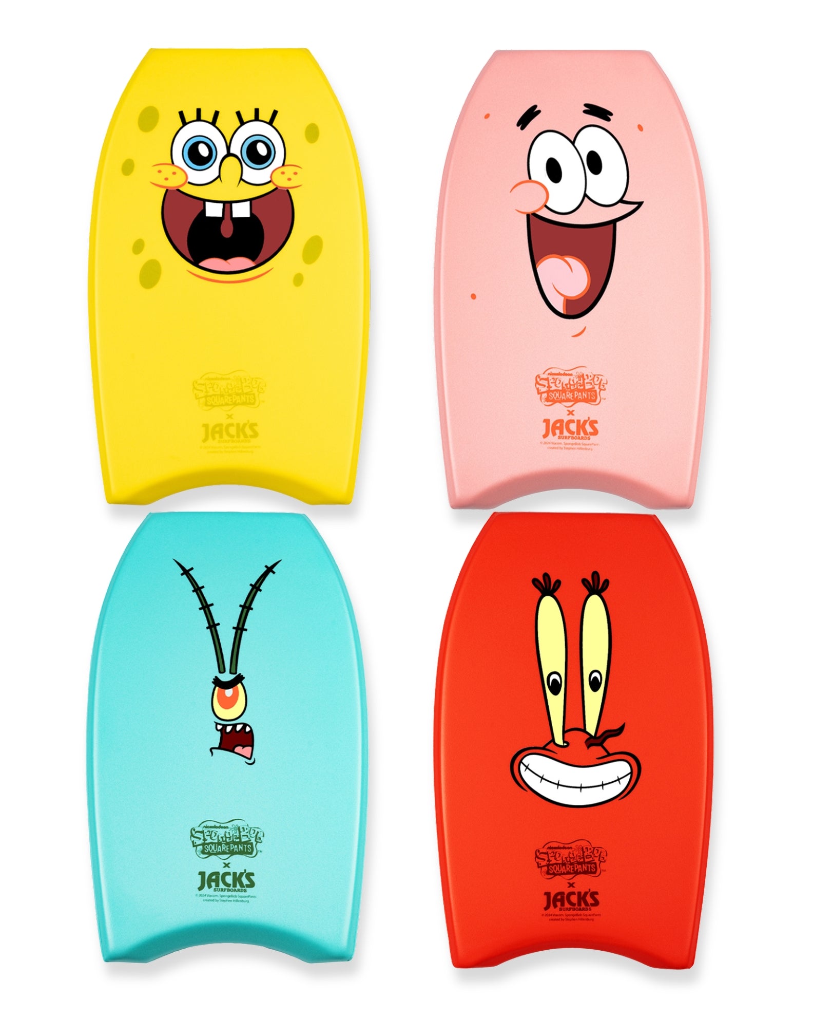 SpongeBob Squarepants x Jack's Mini 21" Body Board