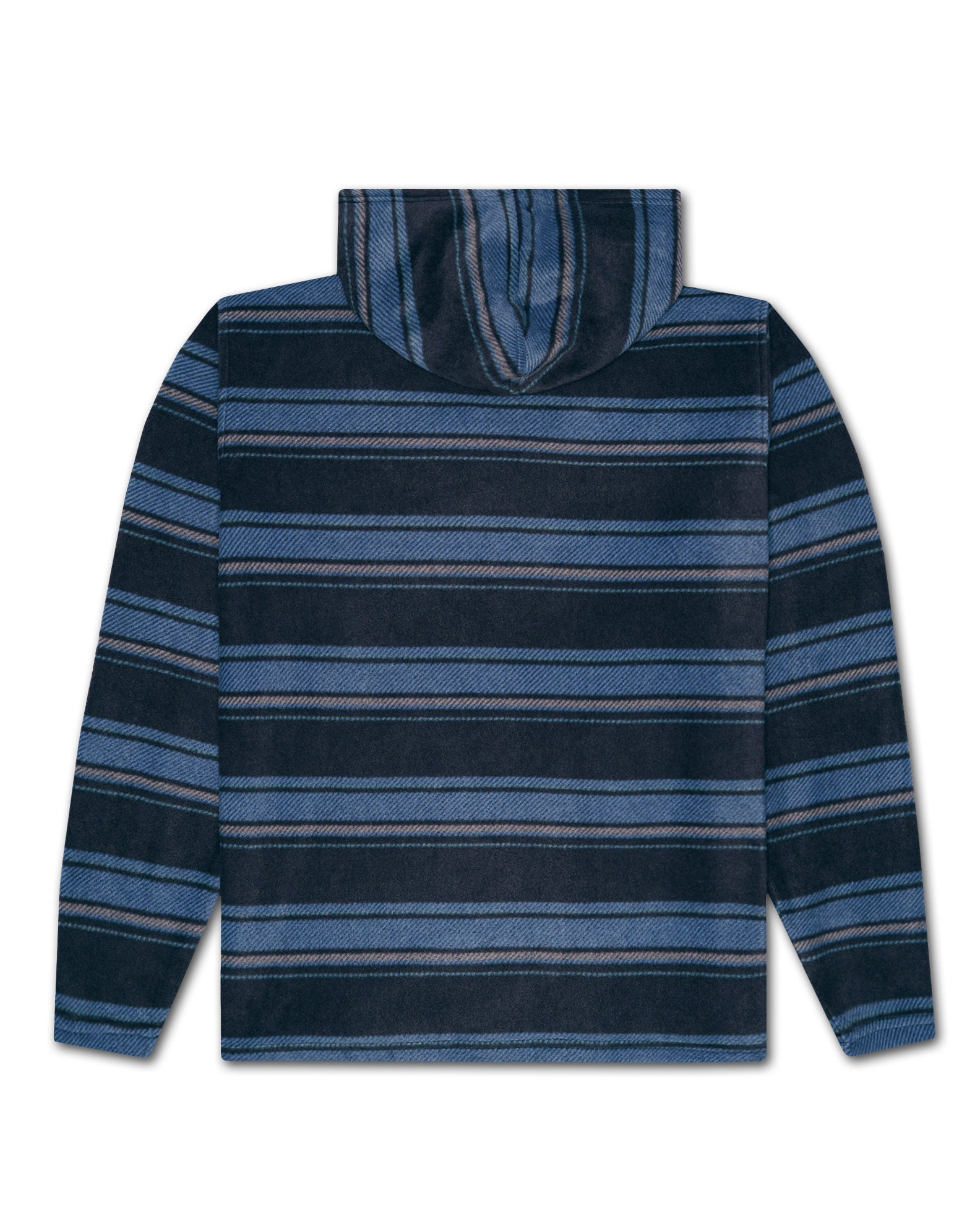 Seacliff Hooded L/S Flannel - Navy