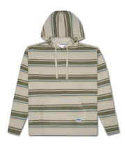 Seacliff Hooded L/S Flannel - Stone